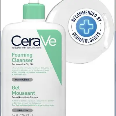 Cerave foaming cleanser for normal to oily skin 473 ml