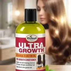 Difeel Ultra Growth with Basil & Castor Oil Pro-Growth Conditioner