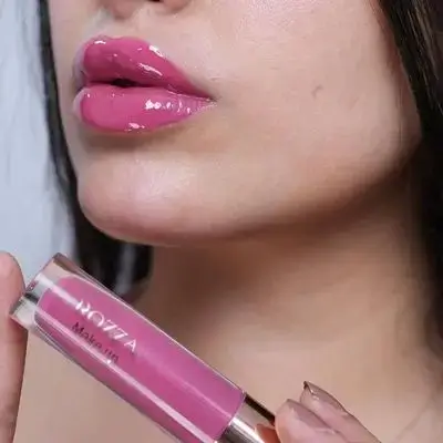 Rozza Plumping Gloss Volumizing Lip Gloss _Rose Ice