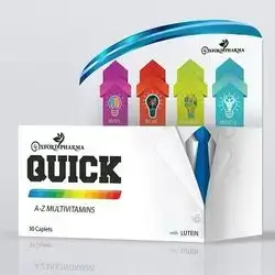 QUICK A_Z with lutein multivitamin 30 caplets