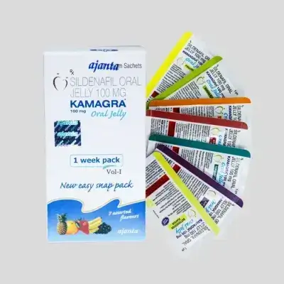 KAMAGRA 100 MG ORAL JELLY - 7 ASSORTED FLAVOURS
