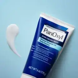 PanOxyl acne creamy wash 4% benzyl peroxide daily control 170g