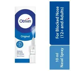 Otrivin Adult Nasal Spray 0.1% 10mL//بخاخ أوتريفين للأنف للبالغين 0.1% 10 مل