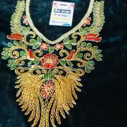 Fabric Type Crocodile Velvet Lace Pattern Filled With Scarves