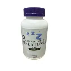 Sleep Well Adults Melatonin 5mg Gummies