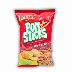 Boom Stick Hot Chips 85g