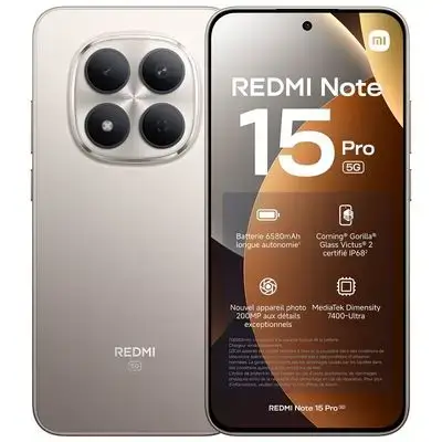 Redmi Note 15 Pro 5G Titanium