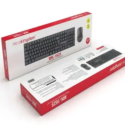 Microkingdom Keyboard And Mouse Wireless MK-1625