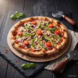 Vegetable Pizza - Large