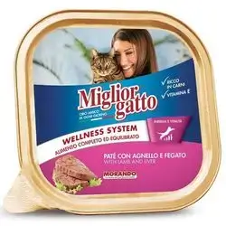 Miglior Gatto Lamb & Liver 100g