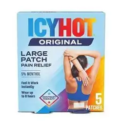 IcyHot Original Large Patch Pain Relief 5p
