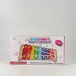 Hand Knocks The Xylophone