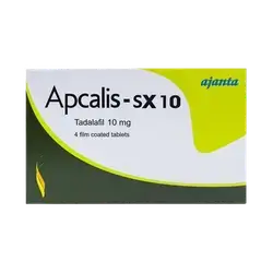 Apcalis-SX (Tadalafil) 10mg 4 Film Coated Tablets _ ajanta