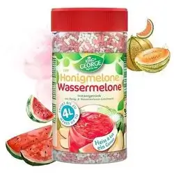 KING GEORGE Honey Melon Watermelon Instant ICE Tea 400g