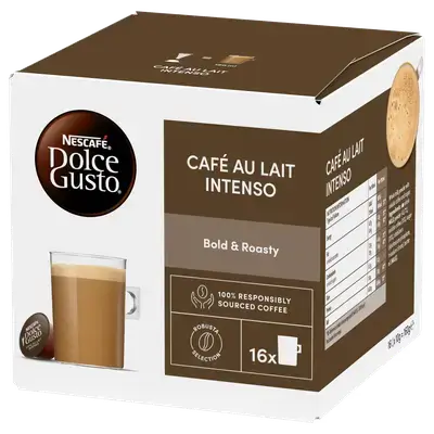 Nescafé Dolce Gusto Café au Lait Intenso – 16 Capsules
