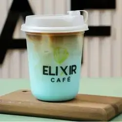 Blue Caramel Latte