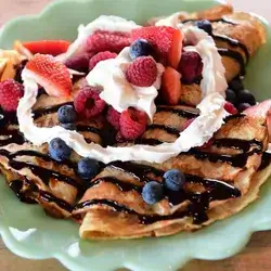 Mixed Nutella Crepe