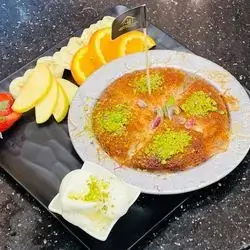 Mixed Kunafa With Cheese and Pistachios