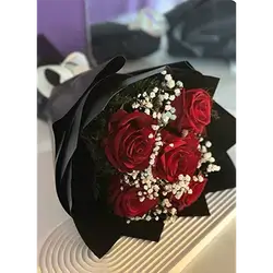 Rose & Gypsophila
