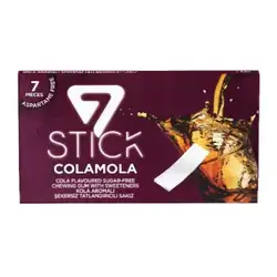 Stick 7 Colamola Flavor Free Sugar Gum 7 Pcs
