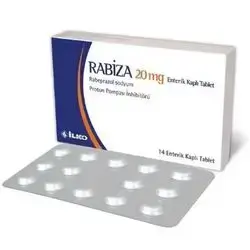 Rabiza 20 Mg ( Rabiprazole Sodium ) Ilko