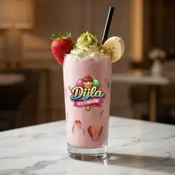 Banana Milk & Strawberry