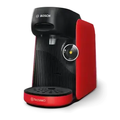 Bosch Tassimo Happy Coffee Machine – Red & Black