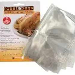 food back roasting bags oven washing bags 8pcs 25*38cm