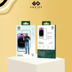 Green Lion Steve Strong HD full Glass Protector For iPhone 15 Pro Max