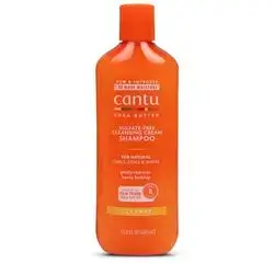 Cantu Sulfate-Free Cleansing Cream Shampoo with Shea Butter for Natural Hair, 13.5