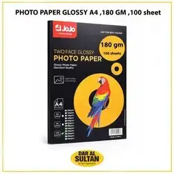 Photo paper,gllosy,180gm,100sheets.