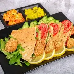 Syrian Arabic Falafel Meal