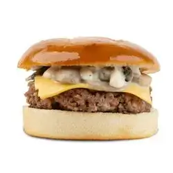 Swiss And Mushroom Burger