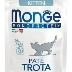 Monge Monoprotein Kitten Trout 85g