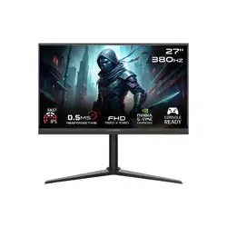 GAMEON Midnight Pro 27" FHD 380Hz Fast IPS 0.5MS Gaming Monitor (Supports PS5)