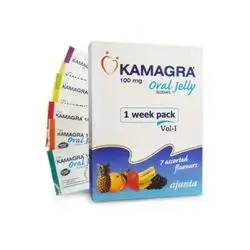 Kamagra Oral Jelly (Sildenafil 100mg Oral Jelly) 7 ASSORTED FLAVOURS