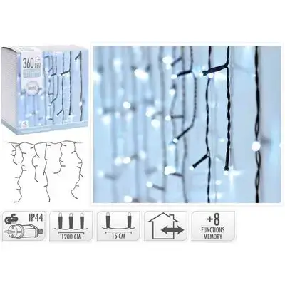 Led Lıghts Icıcle 360 Whıte Outdoor