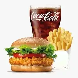 Crispy Burger Meal 