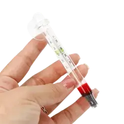 E889 glass thermometer for an aquarium