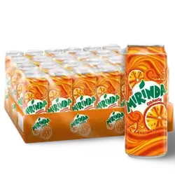 Mirinda Orange Cans - 250 ml (Pack of 30)