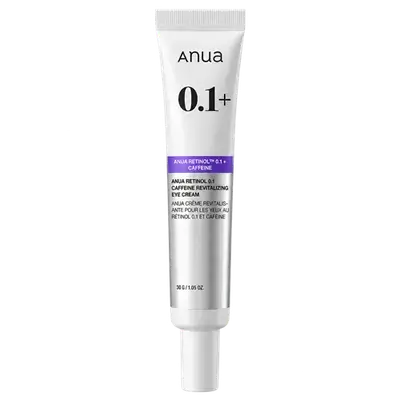 Retinol 0.1+ Caffeine Revitalizing Eye Cream 30g _ Anua