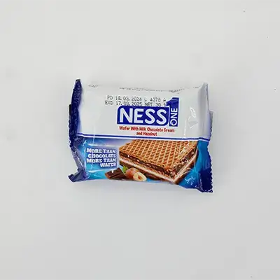 Ness One Chocolate Cream Milk & Hazelnut Wafer 30G