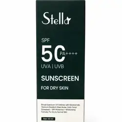 Stella sunscreen SPF50 for dry skin