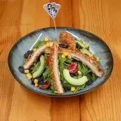 Nut Crusted Salad