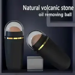 Face Oil Absorbing Roller Volcanic Stone Matte Makeup Face