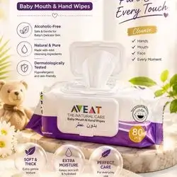 AVEAT Baby Mouth & Hand Wipes