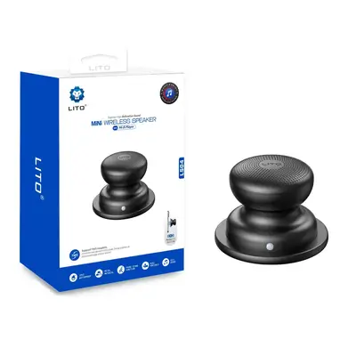 Lito LS04 Mini Portable Wireless Bluetooth Speaker - Stealth Black Edition