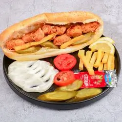 Shish In Turkish Bun