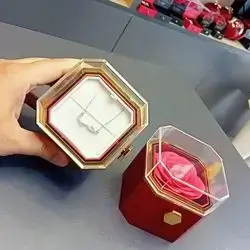 Crystal Box Love Necklace
