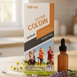 COLDIN SYRUP 100ML ALCOHOL FREE